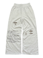 "the end" sweats grey