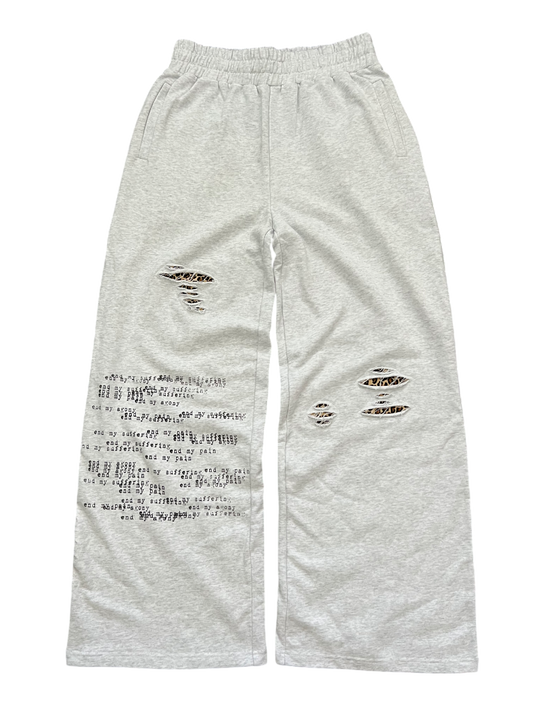 The End Sweatpants Grey