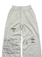 "the end" sweats grey
