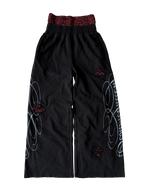 "signature" sweats black