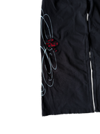 "signature" sweats black