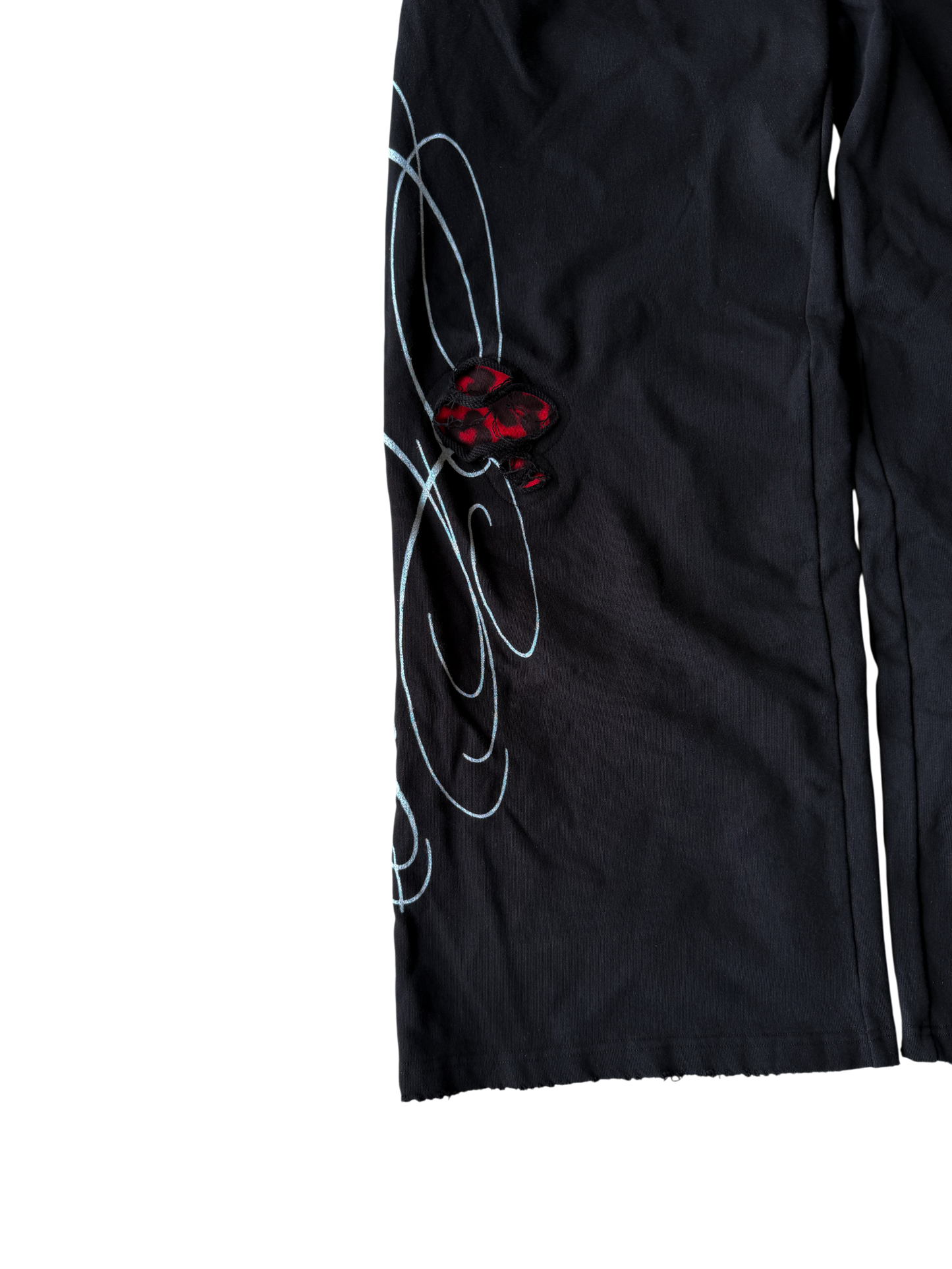 "signature" sweats black