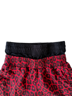 "signature" sweats red cheetah