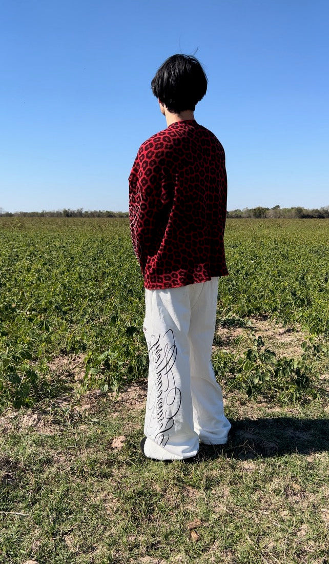"signature" sweats white
