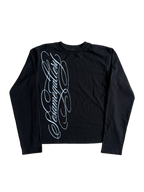 "signature II" long sleeve black