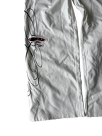 "signature" sweats white